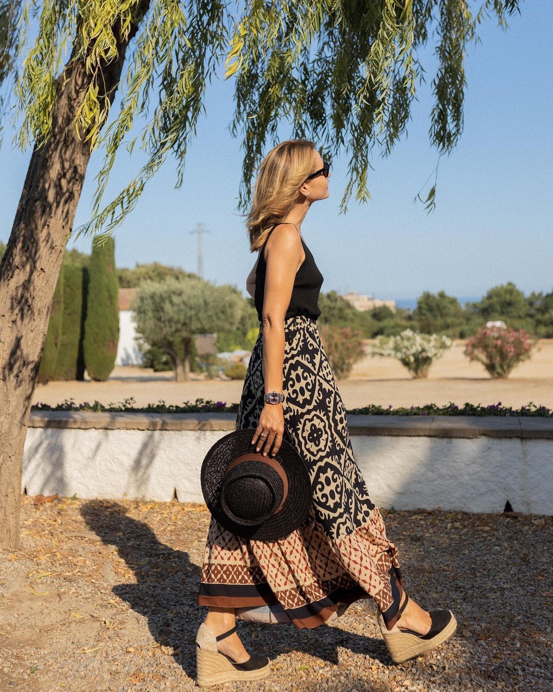 Cassey™ - Boho Stil Nederdel
