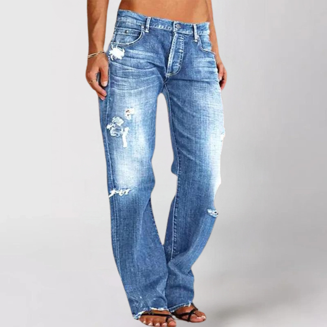 LISA™ | DENIMJEANS MED VIDDE BEN