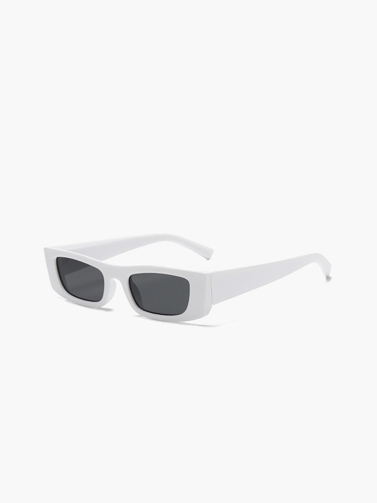 Cleo - Hvid stilfuld solbrille