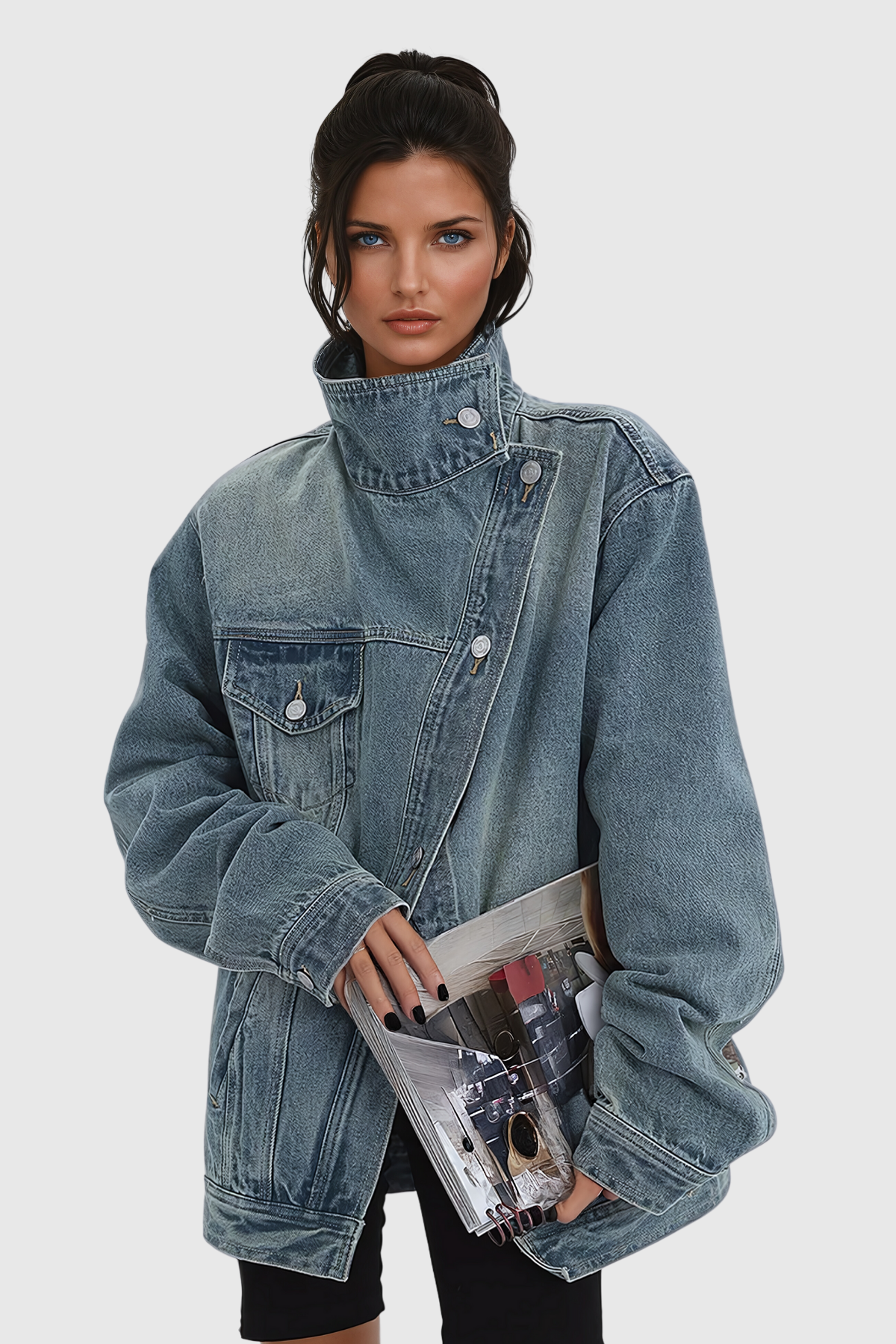 Vivid Twist Denim | Denimjakke