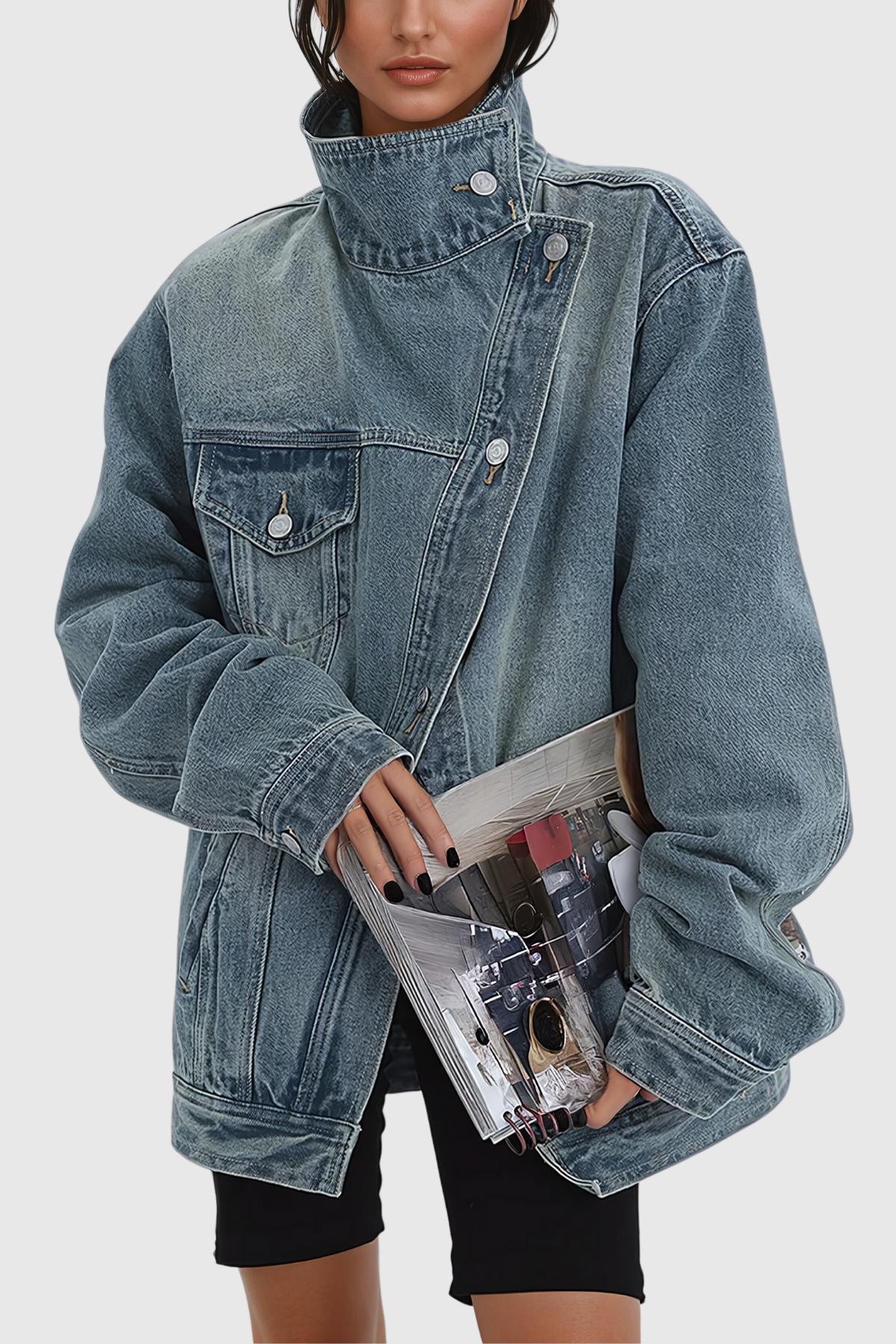 Vivid Twist Denim | Denimjakke
