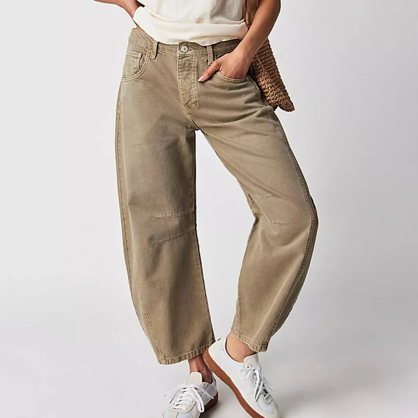 GLORIA™ | JEANS MED VIDDE BEN